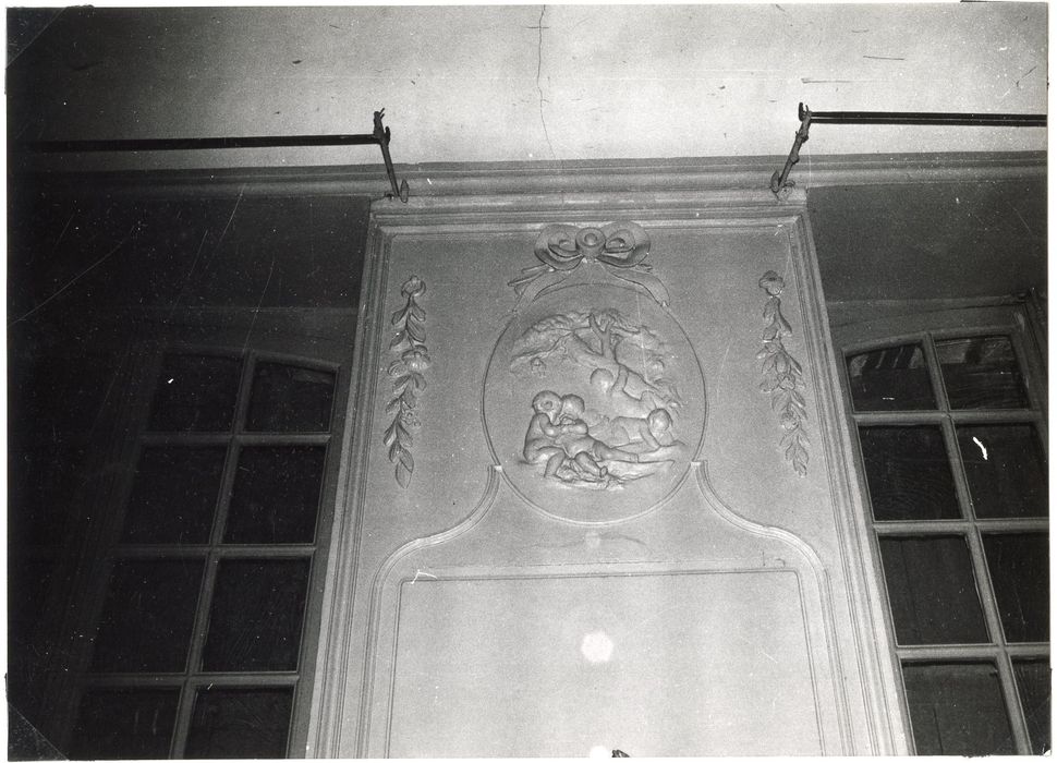 pièce non localisée, détail du décor