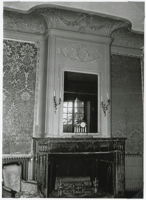 grand salon, cheminée