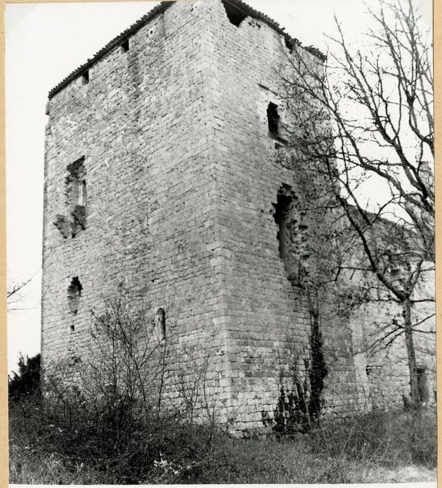 extrémité sud ; façades sud et est