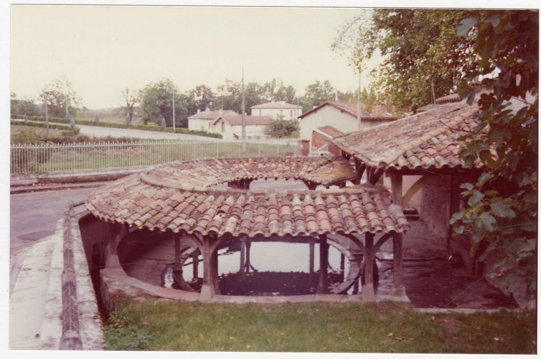 vue générale du lavoir