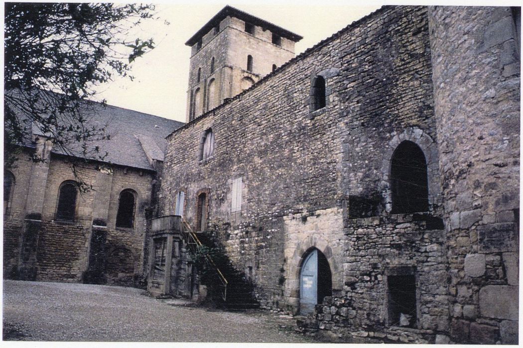 aile conventuelle, façade ouest (photocopie numérisée)