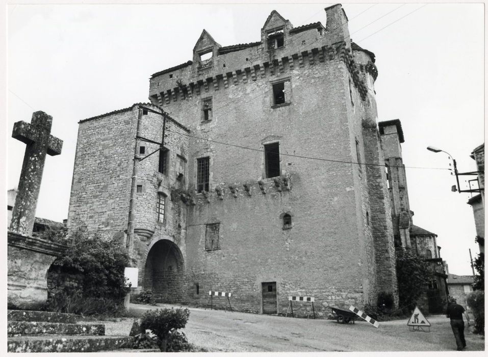 bâtiment sud, façade sud