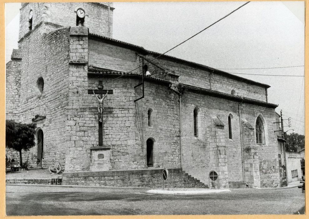 façade latérale sud