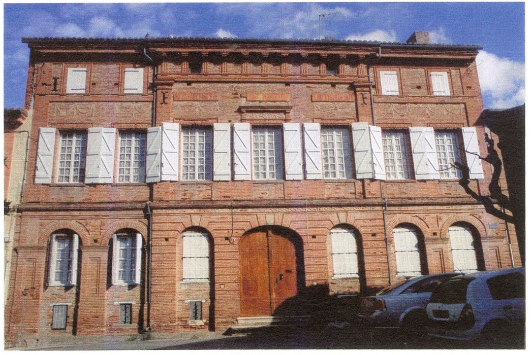 façade sur rue (photocopie numérisée)