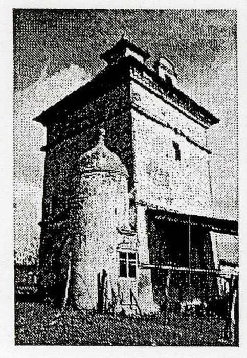 vue générale du pigeonnier (photocopie numérisée)