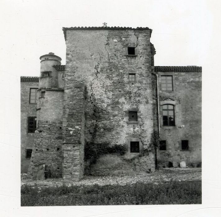 façade sud, vue partielle