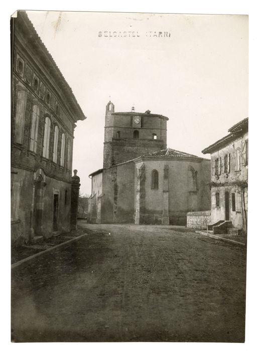 vue générale de l’église depuis l’Est