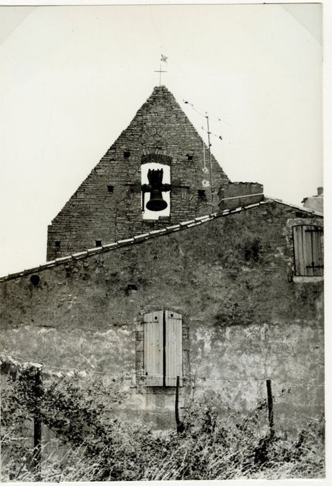 clocher, élévation ouest