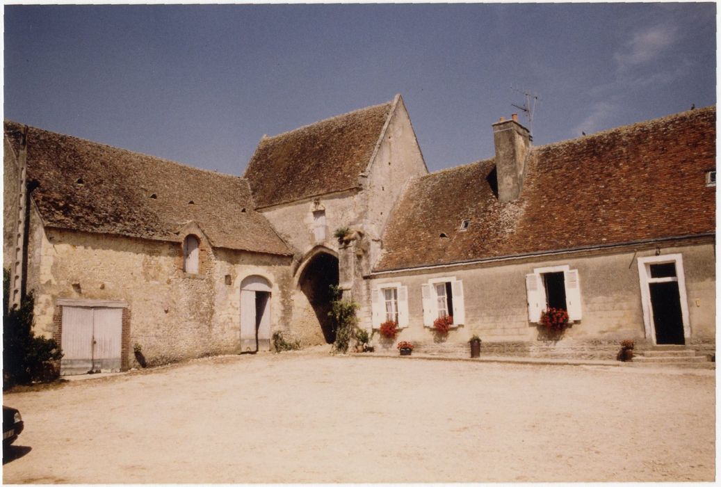 grange, porterie et ferme, ensemble sud-est