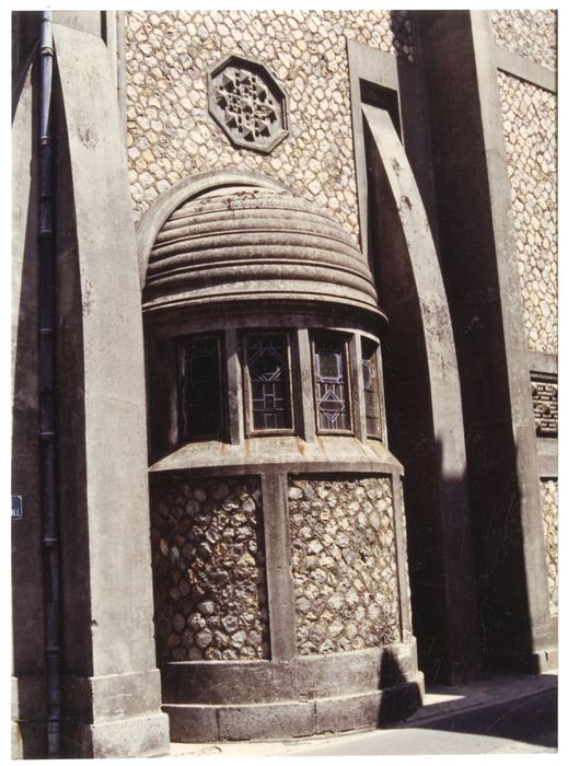 façade latérale sud, absidiole ouest