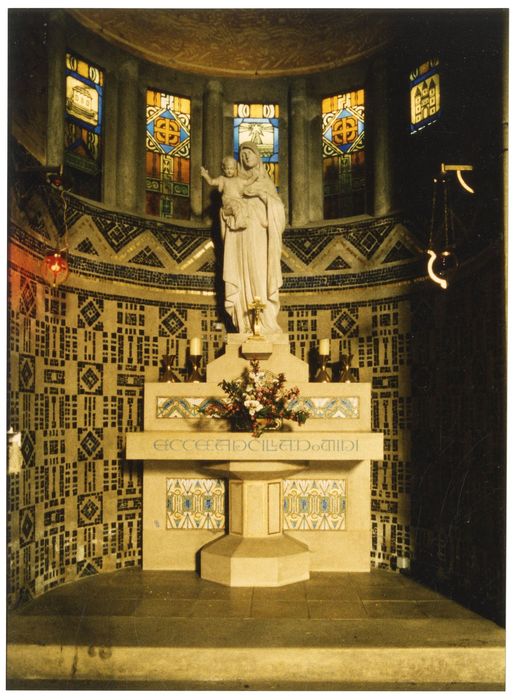 absidiole est de l’angle nord-est