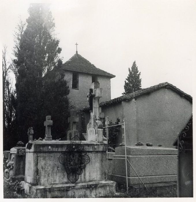 vue partielle de l’église depuis l’Est