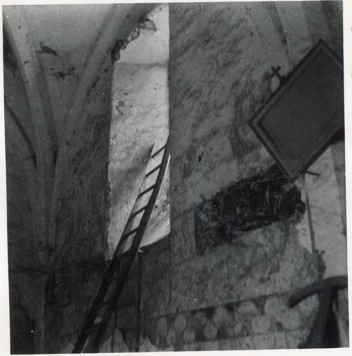 peintures monumentales (mur sud), vue partielle