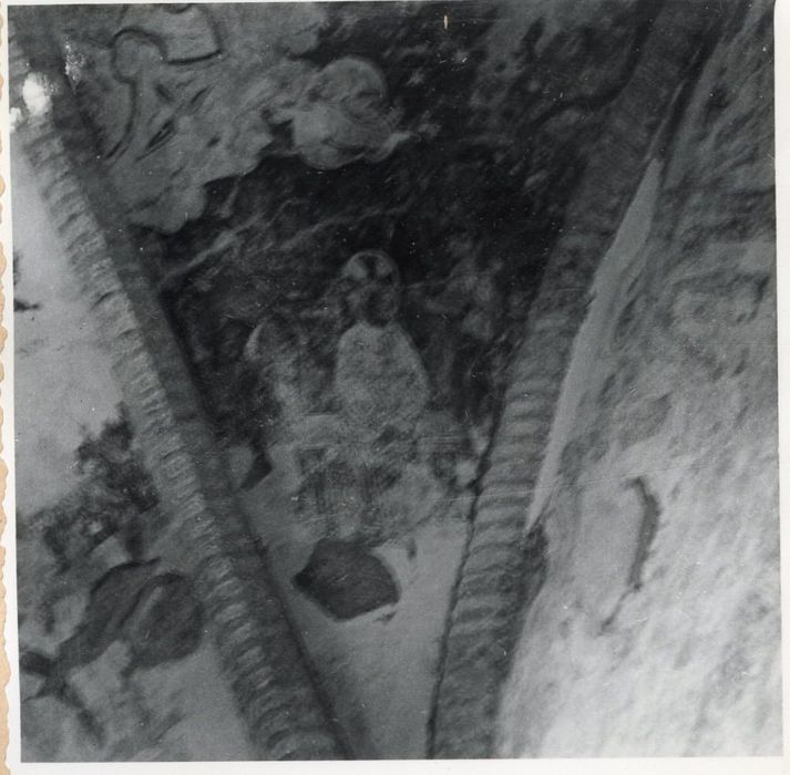 peintures monumentales de la voûte, vue partielle