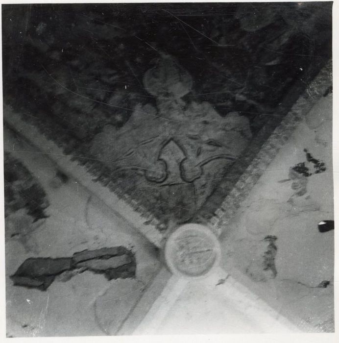 peintures monumentales de la voûte, vue partielle