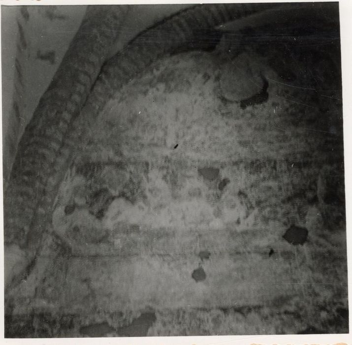 peintures monumentales (mur nord), vue partielle