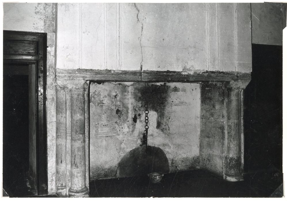 1er étage, chambre, cheminée