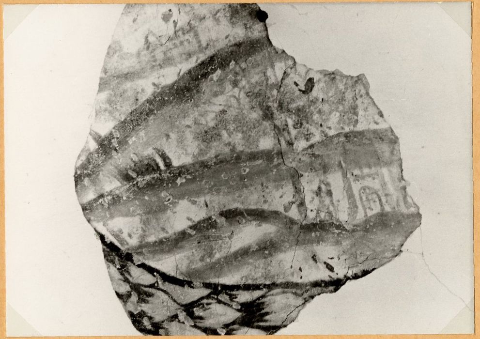 voûte, peinture monumentale (fragment)