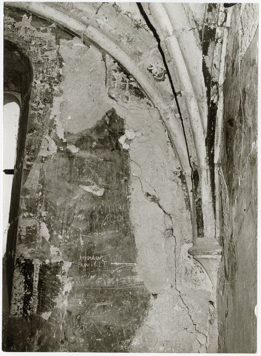 chapelle, peintures monumentales (mur sud), détail