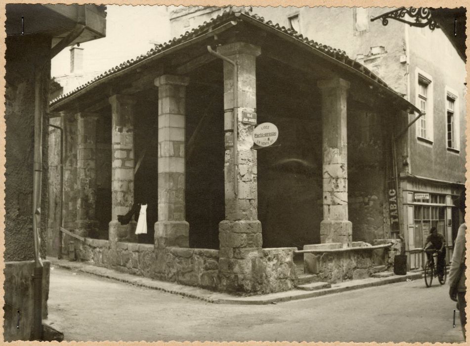 vue générale de la halle