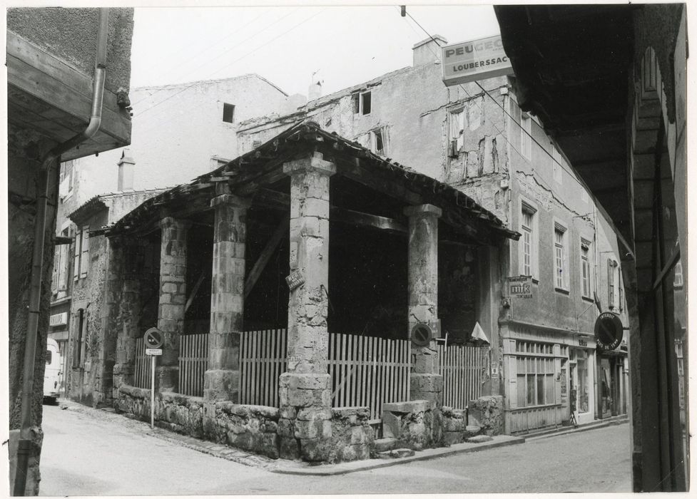 vue générale de la halle