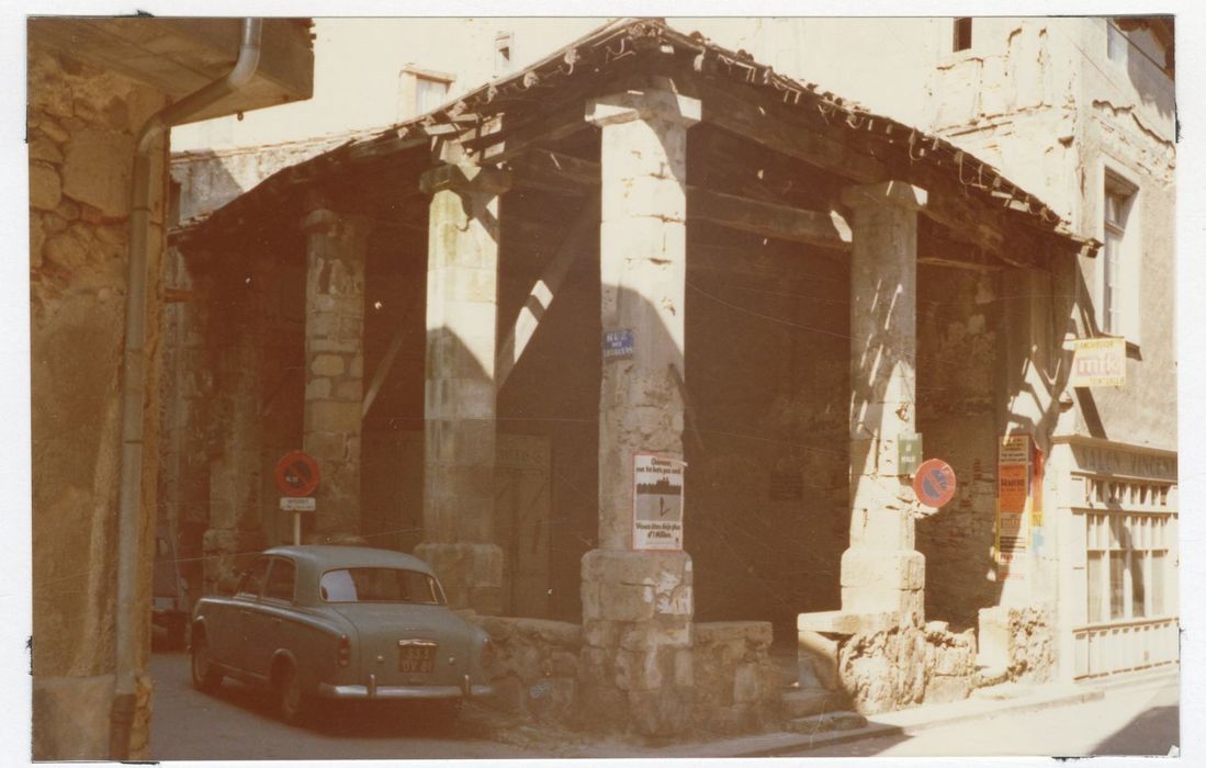 vue générale de la halle