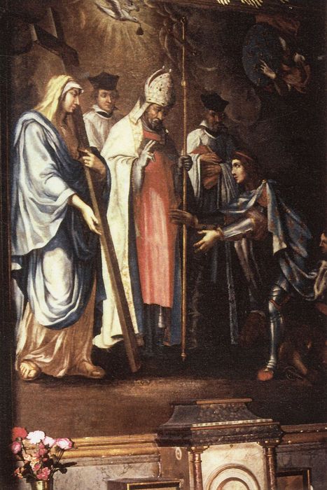 tableau : Baptême du Clovis (photocopie numérisée)