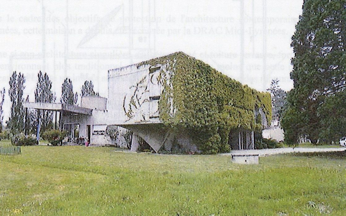 façades nord et est (photocopie numérisée)