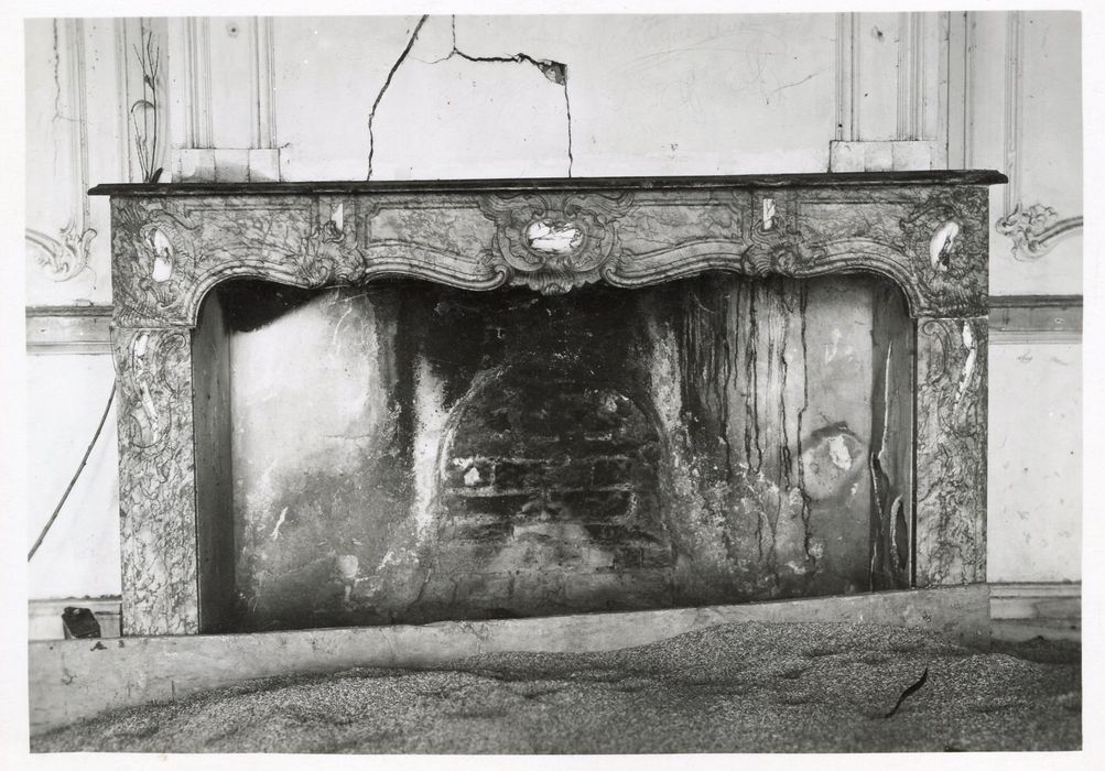 rez-de-chaussée, salle à manger, cheminée