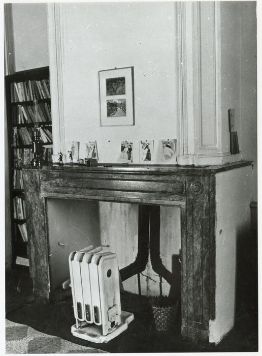 1er étage, chambre, cheminée