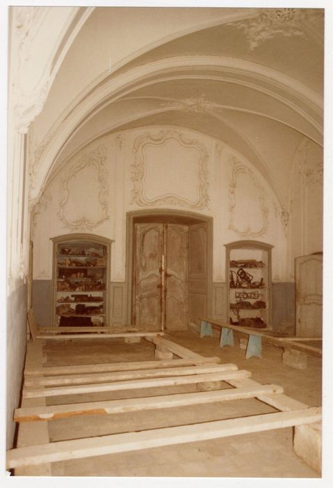 rez-de-chaussée, chapelle, vue partielle