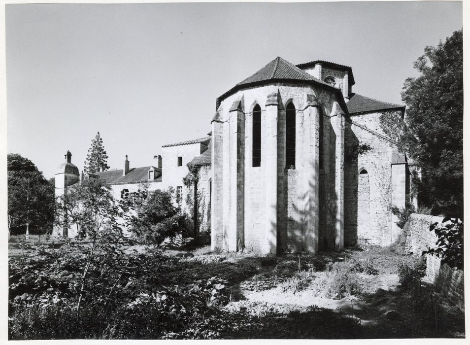 chevet de l’église abbatiale
