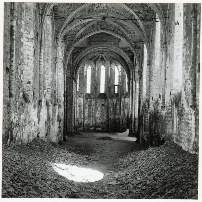 nef de l’église abbatiale