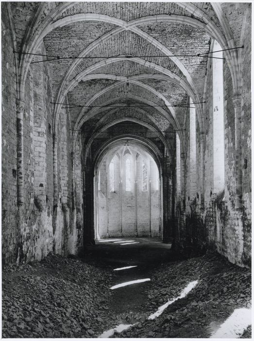 nef de l’église abbatiale