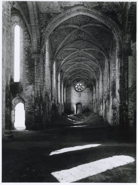 nef de l’église abbatiale