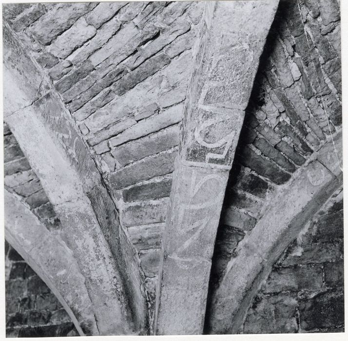 salle capitulaire, détail d’une voûte