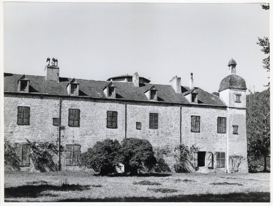 logis abbatial, aile sud, façade sud