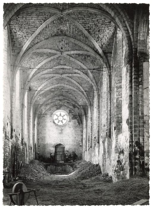 nef de l’église abbatiale