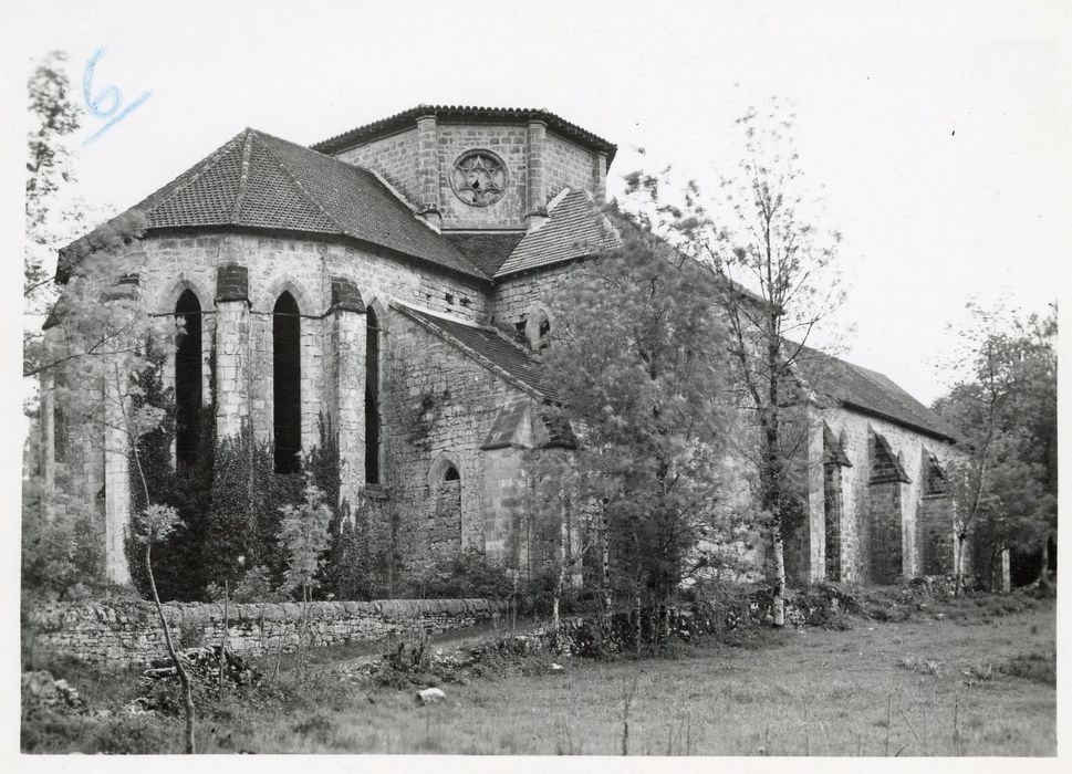 église abbatiale, ensemble nord-est