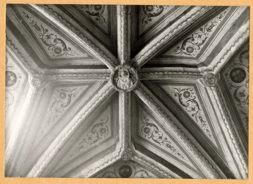 détail d’une clef de voûte