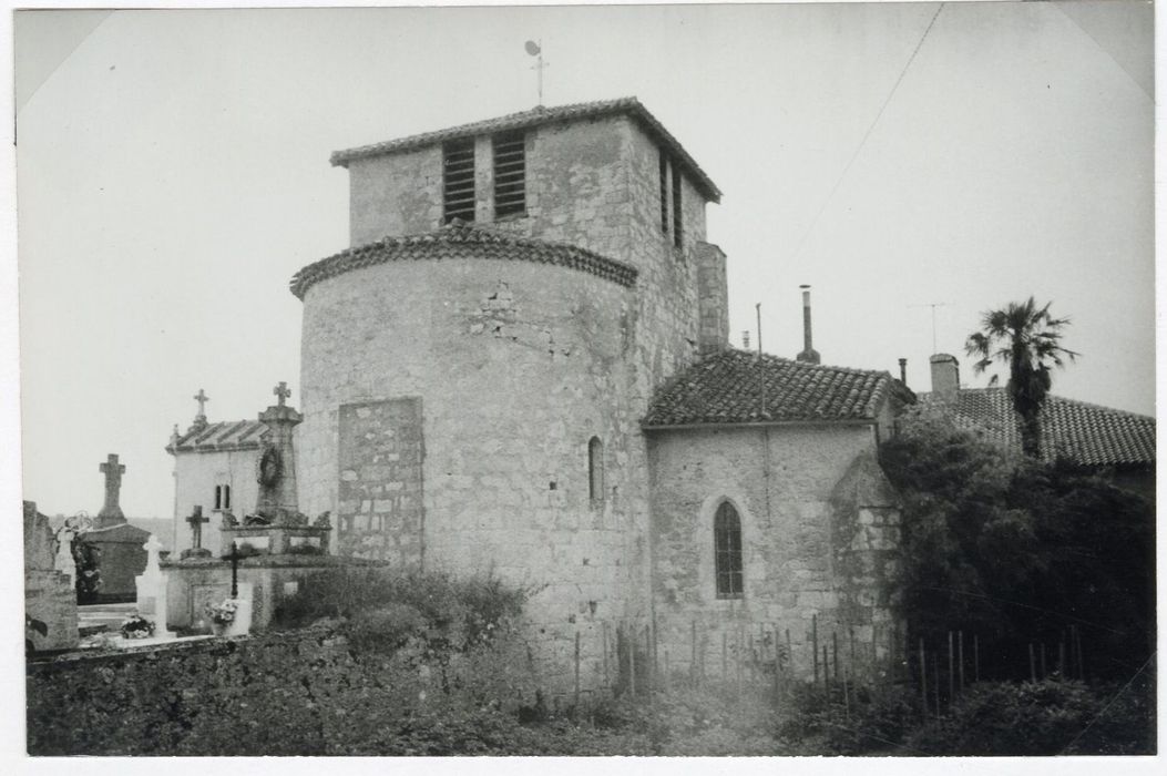 chevet orienté au sud-est
