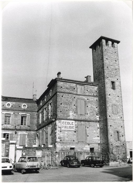 aile est, façades sud-ouest