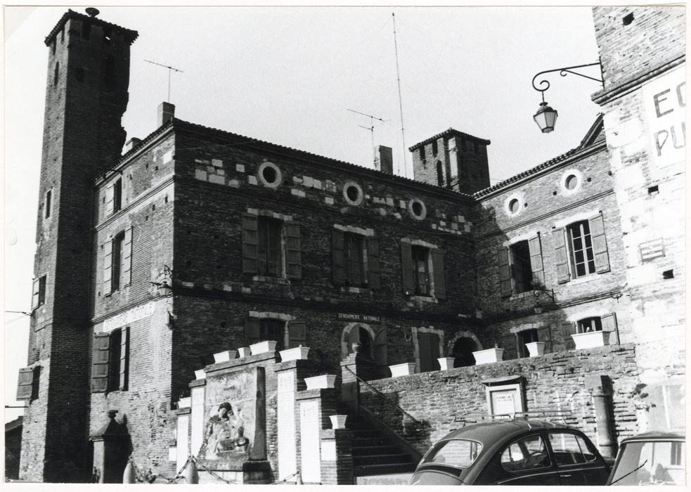 aile est, façades sud-est sud-ouest