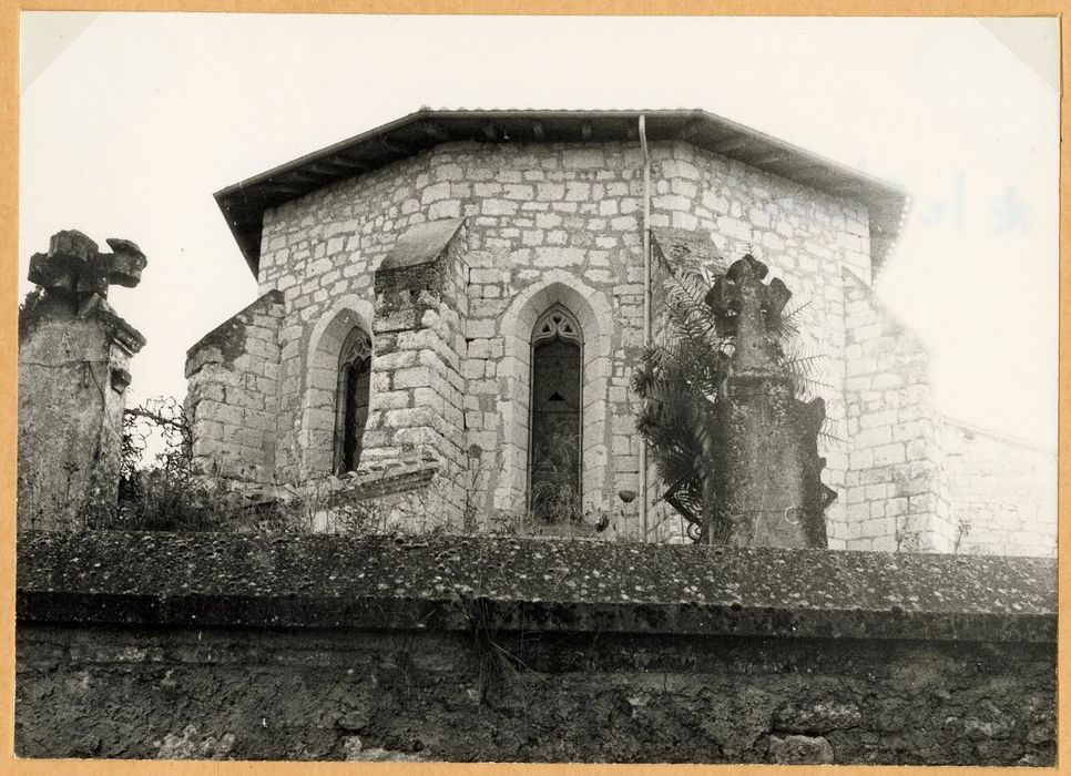 chevet, vue partielle