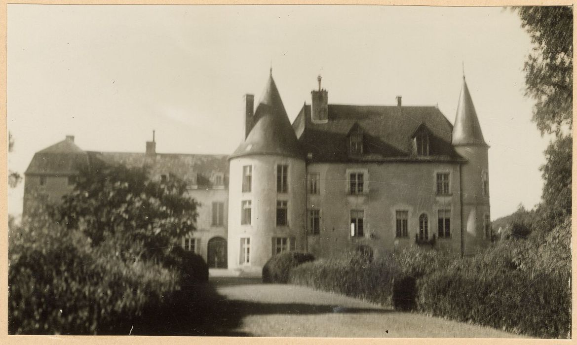 façade nord, vue partielle