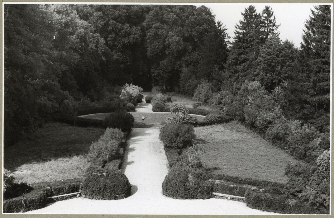 jardin, vue partielle