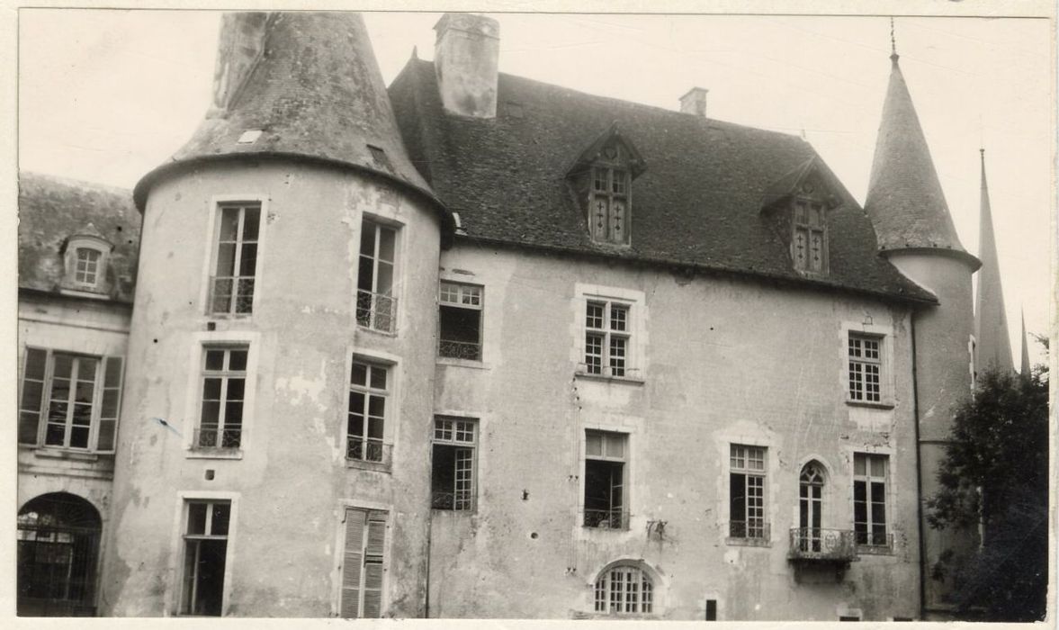 aile nord, façade nord