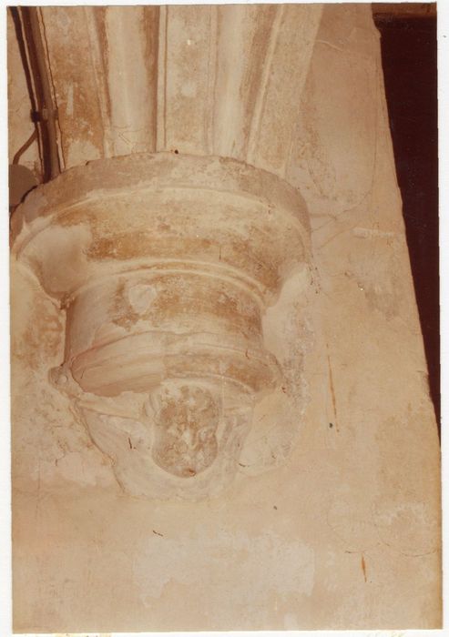 ancienne cuisine, détail d’un cul-de-lampe