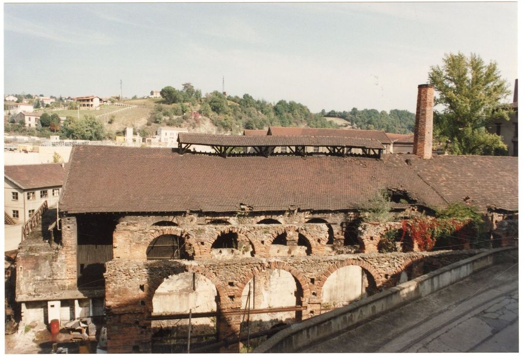 vue générale des ruines depuis l’Est