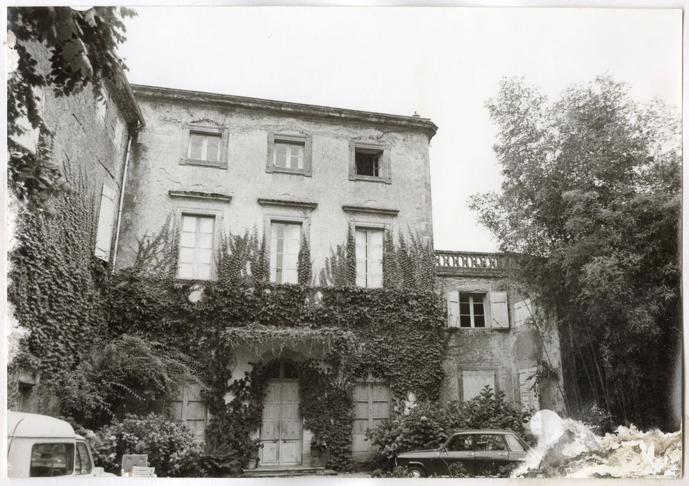 aile ouest, façade nord